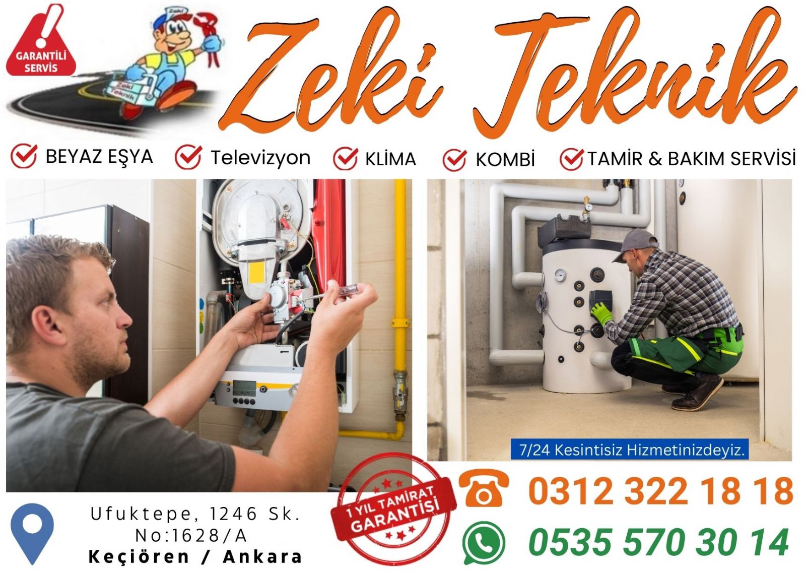 ufuktepe kombi servisi